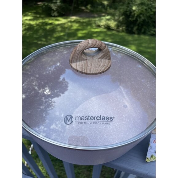 Master Class‎ Cookware Casserole/Pot  11 inch With Lid Qt Lavender Speckled NEW! - Picture 2 of 11